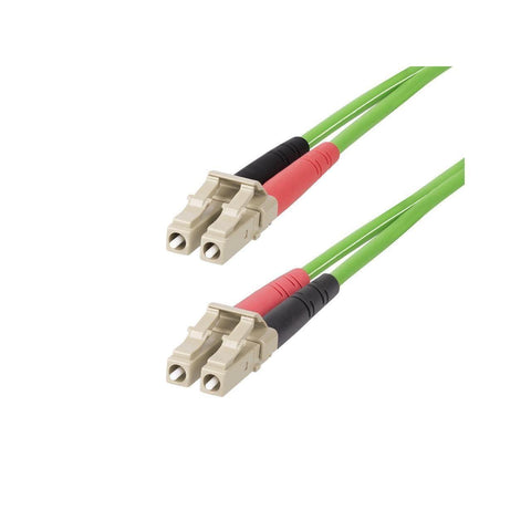 StarTech.com 20m (65.6ft) LC to LC (UPC) OM5 Multimode Fiber Optic Cable, 50/125 Duplex, 40G/100G, LSZH Fiber Jumper Cord