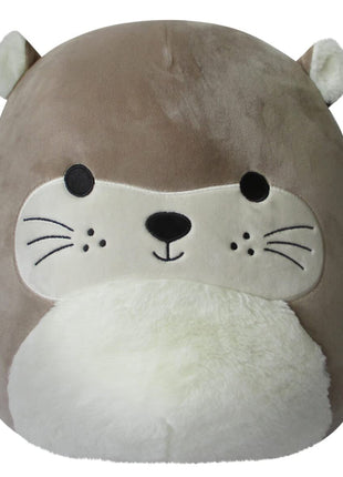 Squishmallows 14-Inch Light Brown Otter with Fuzzy Ears Plush - Add RIE to Your Squad, Ultrasoft Stuffed Animal Large Plush Toy, Official Kelly Toy Plush