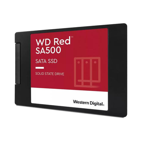 Western Digital 2TB WD Red SA500 NAS 3D NAND Internal SSD Solid State Drive - SATA III 6 Gb/s, 2.5"/7mm, Up to 560 MB/s - WDS200T2R0A