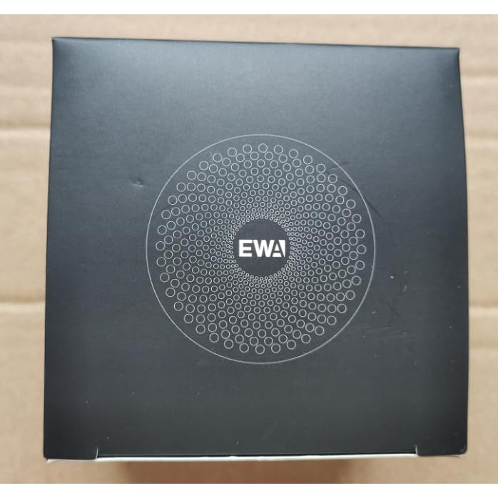 EWA Travel Case Packed, A106 Pro Portable Bluetooth Speaker with Custom Bass Radiator, Brief Design, IP67 Waterproof, Perfect Mini Speaker for Shower, Room, Bike, Car (Black)
