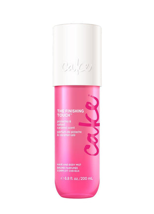 Cake Beauty The Finishing Touch Mist - Pistachio & Salted Caramel - 200 mL | Hair & Body Spray - Vitamin E & Argan Oil - Vegan, Sulfate Free - 6.8 Fl Oz