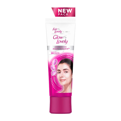 Glow & Lovely Advanced Multivitamin, Brightening Face Moisturizer Cream, 110G, For Glowing Skin