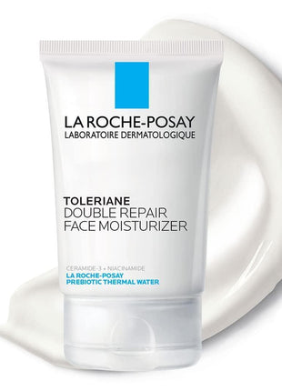 Toleriane Double Repair Face Moisturizer, Daily Moisturizer Face Cream with Ceramide and Niacinamide for All Skin Types