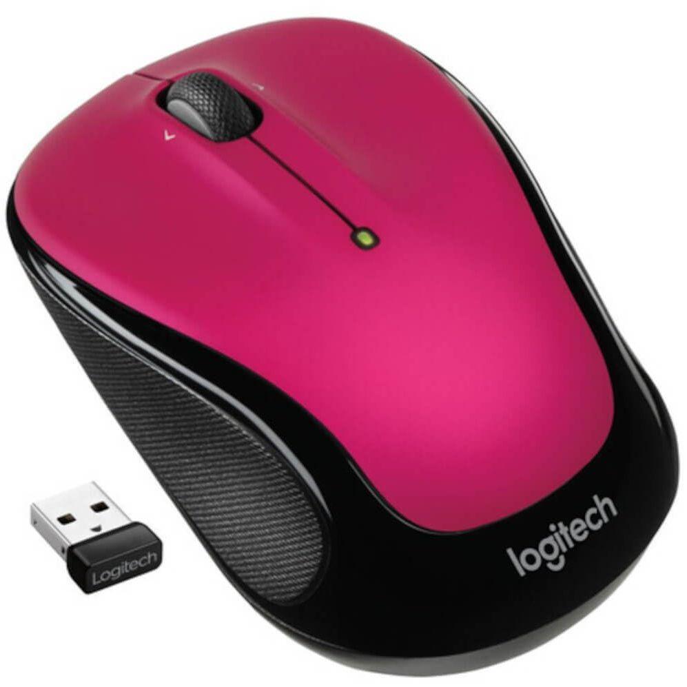 Logitech M325s Wireless Mouse 3.7" x 2.2" x 1.5"