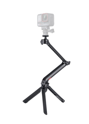 Insta360 Multi Mount, All-in-One Camera Rig, Tripod, Selfie Stick & Magic Arm, 360 Ball Joint for Adjustable Angles, Compatible with Insta360 Ace/GO/Link/X Series, Black