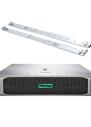 HPE ProLiant DL380 Gen10 2U Rack Server Bundle with Dual Xeon 6130 2.10 GHz, 512GB DDR4 Memory, 30.72TB Enterprise SSD Storage, RAID, Dual Power, iLO, Rail Kit