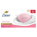 Dove Pink Bathing Beauty Bar Value Pack - More Moisturising Than Ordinary Soap 125 g, Pack of 5