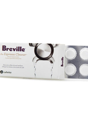Breville BEC250 Espresso Machine Cleaning Tablets, 8 Pack | Safely and thoroughly remove coffee oils and residue with the cleaner designed for use with Breville models