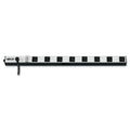 Tripp Lite Vertical Power Strip, 8 OUTLETS, 15 FT Cord, Silver