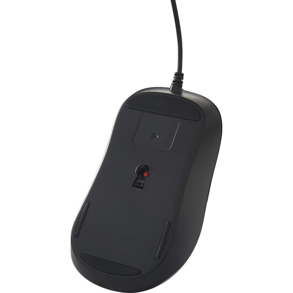 Verbatim USB Silent Corded Optical Mouse - Computer Wired Noiseless and Silent Click Mouse for Mac and PC - Black
