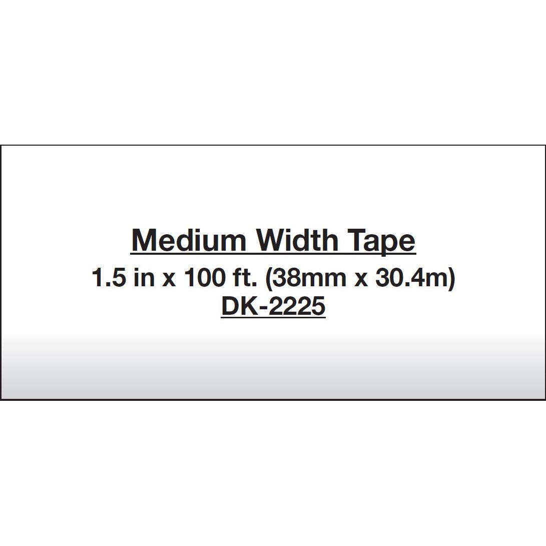 Brother Printer Continuous Length White Paper Tape (DK2225)