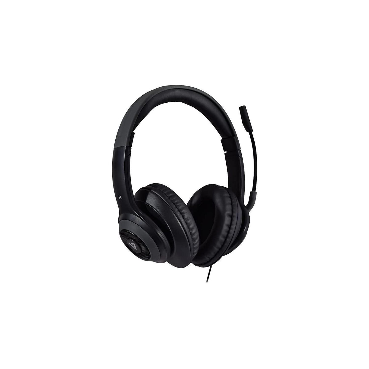 V7 Premium Over-Ear Stereo Headset, Boom Mic, PC, Mac, Tablets, Laptop Computer, Gaming, Video Conferencing, 3.5mm, USB