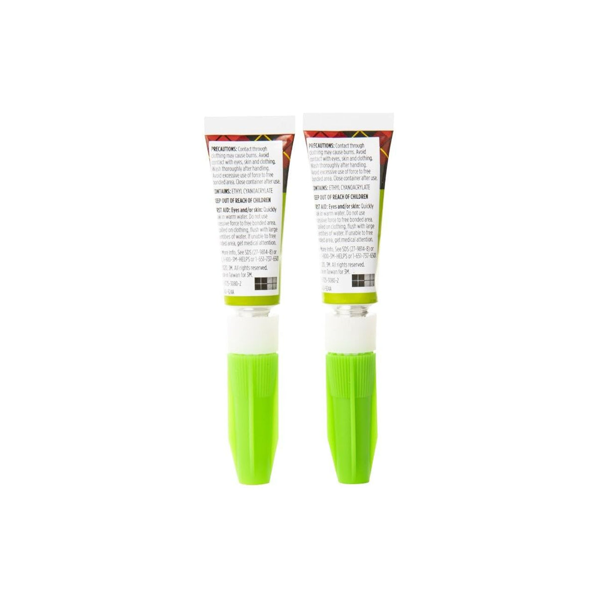 Scotch Super Glue Gel, .07 oz, 2-Pack, Dries Quickly with a Permanent Hold (AD112)