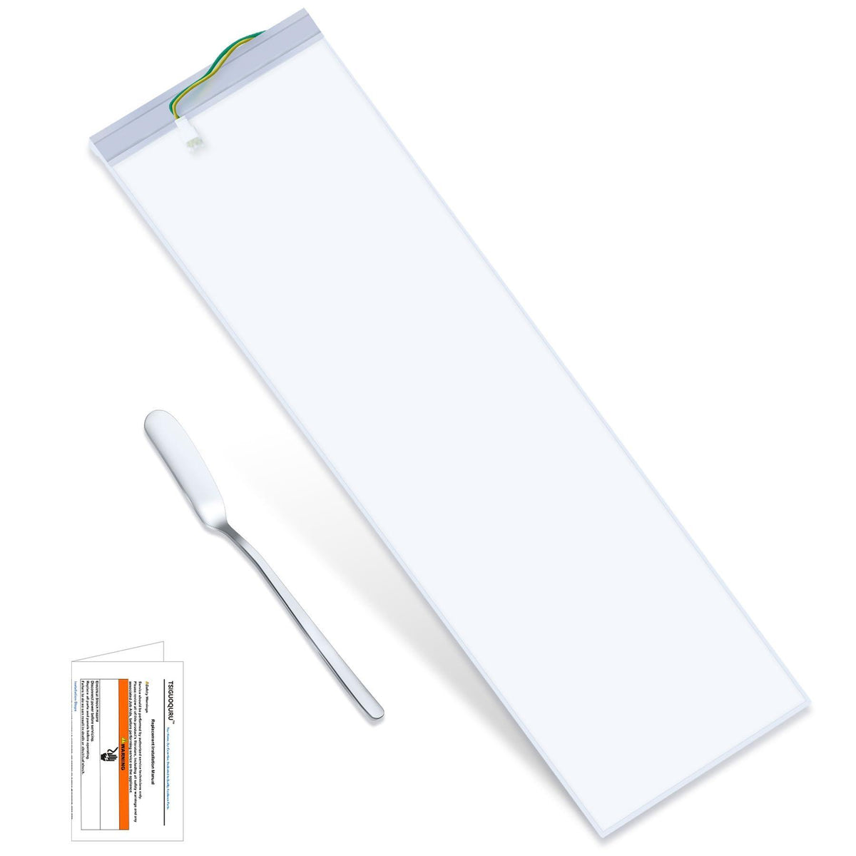 W11048980 Refrigerator LED Light Assembly Replace W11470191 W11455230 W11032355 W11032353 Suitable for Whirlpool Refrigerator Model WRQA59CNKZ Kitchen-Aid KRQC506MPS00, 10 Years Manufacturer