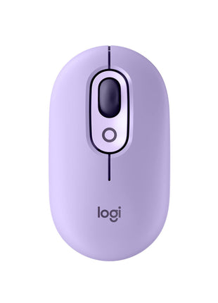 Logitech POP Mouse, Compact and Portable Wireless Bluetooth Mouse with Programmable Buttons and Quiet Clicks, Easy-Switch Between up to 3 Devices, Laptop, Tablet, PC - Cosmos