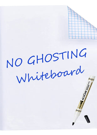 HAMIGAR Whiteboard Sticker for Wall 18 inch x 79 inch Dry Erase Board Wallpaper Peel and Stick, White Board Stick on Wall, Contact Paper Adhesive Poster Board Whiteboard with 1 Marker