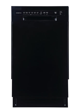 EdgeStar BIDW1802BL 18 Inch Wide 8 Place Setting Built-In Dishwasher