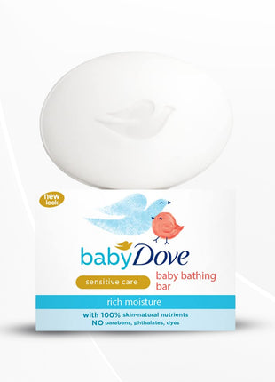 Baby Dove Rich Moisture Bathing Bar, 75g