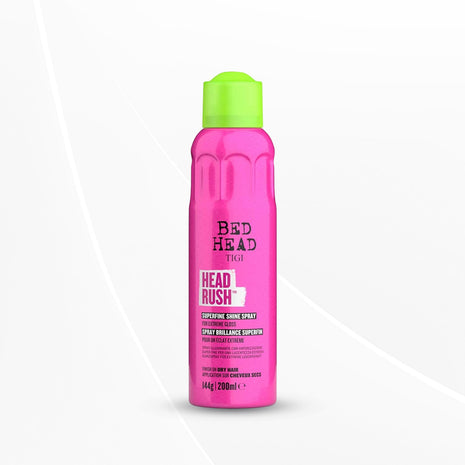 Bed Head TIGI Head Rush Superfine Shine Hair Spray for Extremely Glossy Hair, 200 ml