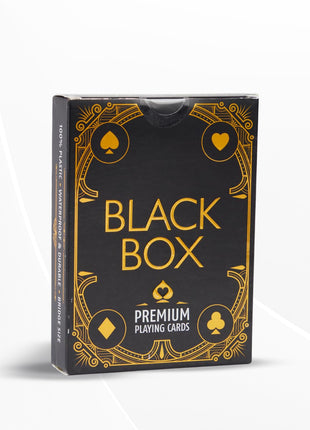 Black Box Premium Plastic Kid Black Box Playing Card Game, Set of 2