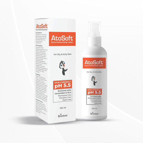 Brinton Atosoft Extra Moisturizing Baby Body Lotion - 100 ml