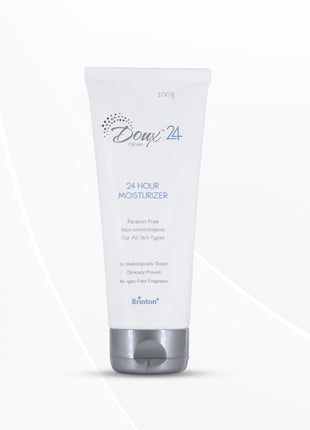 Brinton Doux 24 Hour Moisturizer Cream | All Skin Types 100 g | Pack of 2