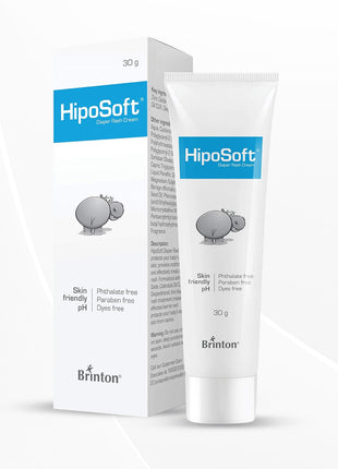 Brinton HipoSoft Diaper Rash Cream | Freedom from Rashes | 30 gm