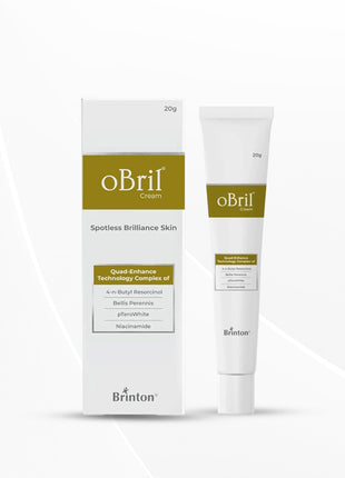 Brinton Obril Cream for Spotless Brilliance | Face Acne Skin Gel | Yellow | 20g | 2 pack
