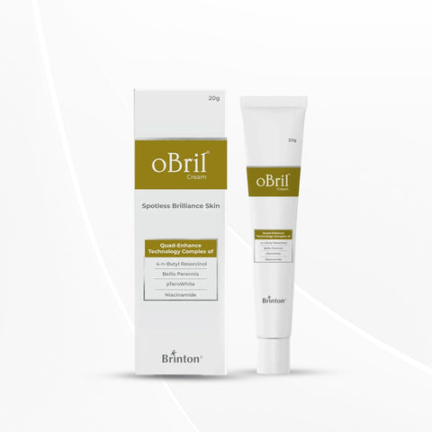 Brinton Obril Cream for Spotless Brilliance | Face Acne Skin Gel | Yellow | 20g | 2 pack