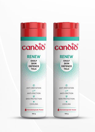 Candid Renew Calamine Powder, 100 g (Pack of 2)