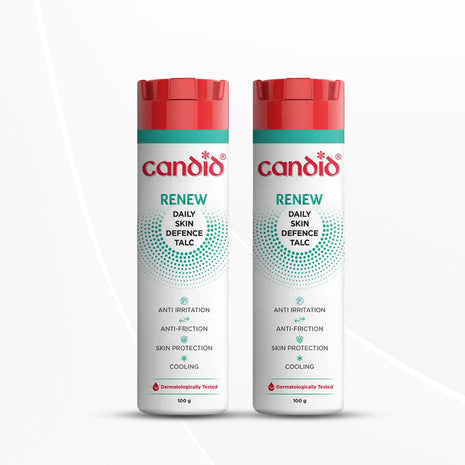 Candid Renew Calamine Powder, 100 g (Pack of 2)