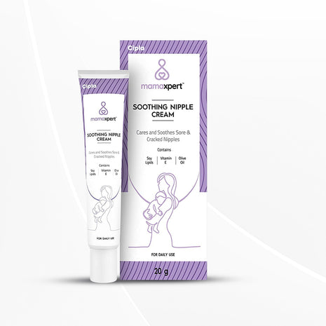 Cipla Mamaxpert Soothing cream, Soothes Sore & Cracked Nipples for Breast Feeding Moms, 20 gm