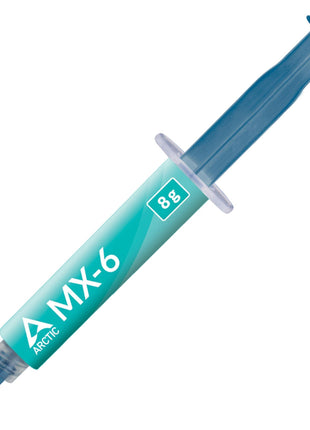 ARCTIC MX-6 (8 g) - Ultimate Performance Thermal Paste for CPU, Consoles, Graphics Cards, laptops, Very high Thermal Conductivity, Long Durability, Non-Conductive