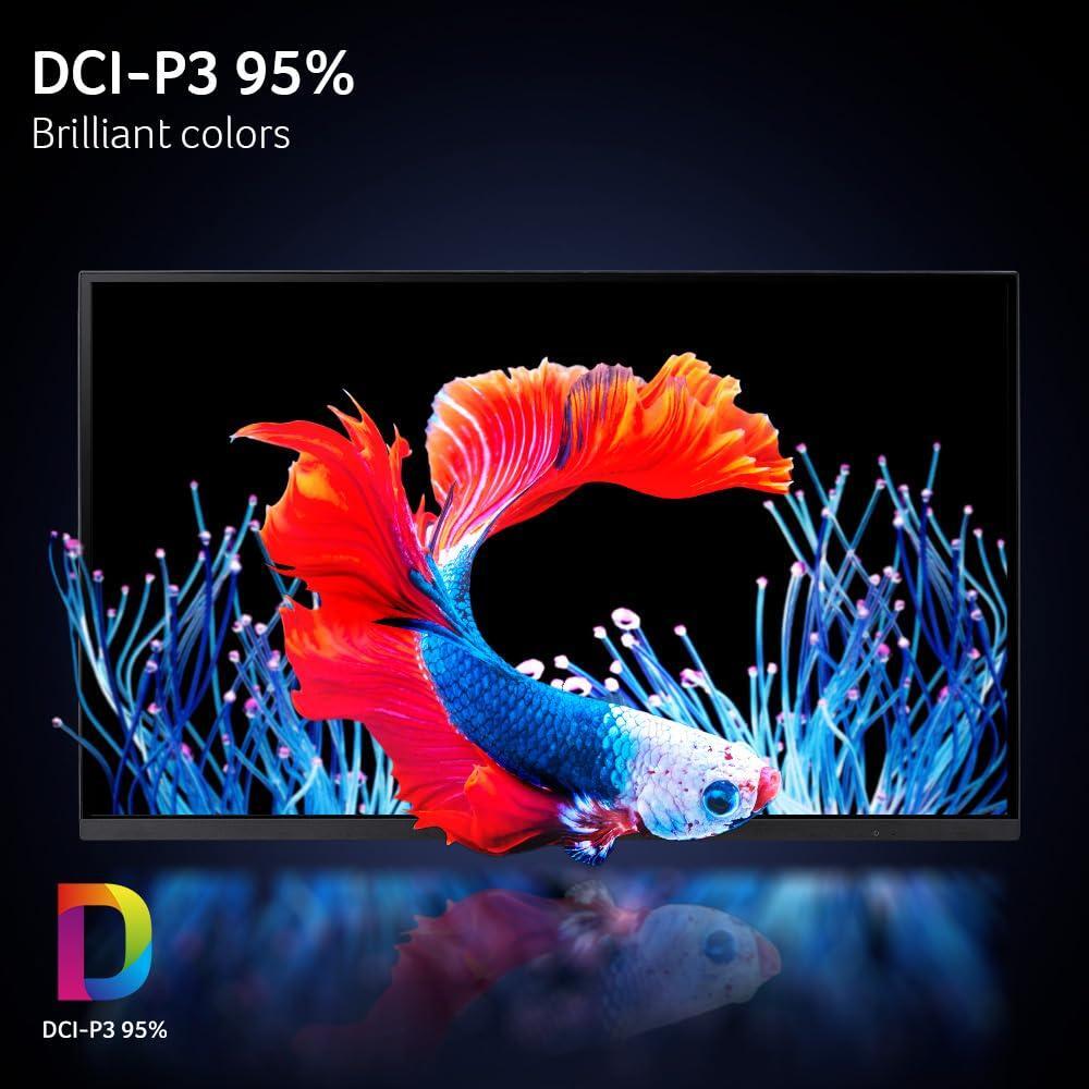 acer Nitro 27 Inch WQHD 2560 x 1440 IPS Gaming Monitor | AMD FreeSync | Up to 180Hz Refresh | Up to 0.5ms | DCI-P3 95% | HDR 10 Support | One Display Port 1.2 & Two HDMI 2.0 | KG271U N3bmiipx