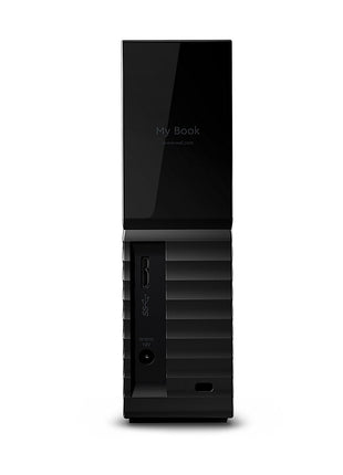 Western Digital 8TB My Book Desktop External Hard Drive, USB 3.0, External HDD with Password Protection and Backup Software - WDBBGB0080HBK-NESN