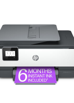 HP OfficeJet 8015e Wireless Color All-in-One Printer, 6 Month Instant Ink Trial Included