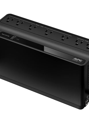 APC UPS 600VA/330W UPS Battery Backup for Computer, Router, NAS, BE600M1 | Power through utlity outages (23 minutes @ 100W). Backup battery with surge protection for routers, modems, PCs. USB charging