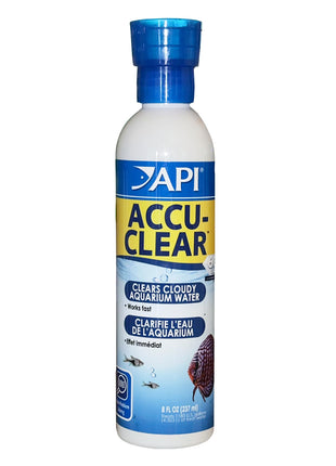 API ACCU-CLEAR Freshwater Aquarium Water Clarifier 8-Ounce Bottle