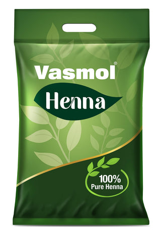 Vasmol Henna 100% Pure Henna Powder (Mehendi), 500gms