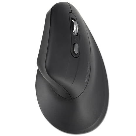 Kensington MY630 EQ Wireless Rechargeable Mouse, Ergonomic Vertical Design, Bluetooth LE, 2.4GHz, Black (K72484NA)