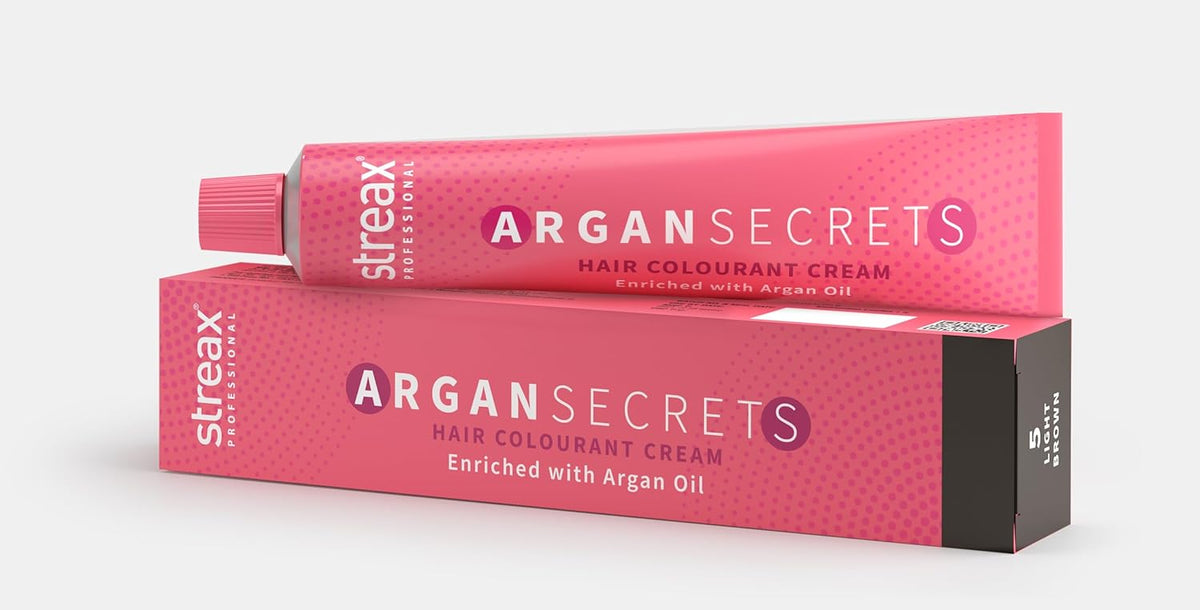 Streax Professional Argan Secrets Permanent Hair Colourant Cream -  90 gm