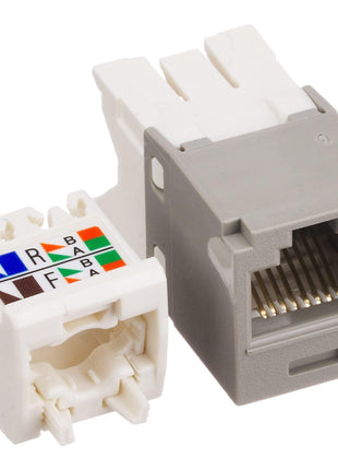 Panduit CJ688TGIG Category-6 8-Wire TG-Style Jack Module, International Grey