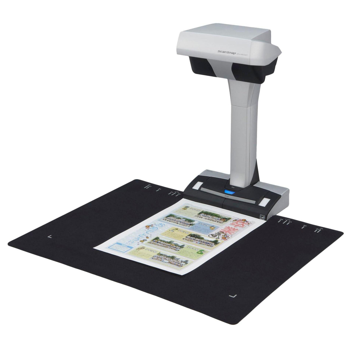 ScanSnap SV600 Overhead Book and Document Scanner, Black