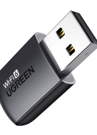 UGREEN WiFi Adapter for Desktop PC, AX900 USB WiFi 6 Adapter | 5GHz/2.4GHz Dual Band, Built-in Driver for Windows 10/11