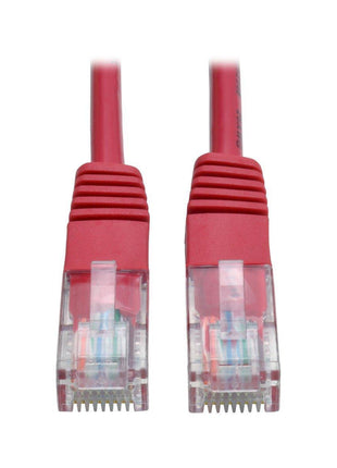 Tripp Lite Cat5e 350MHz Molded Patch Cable (RJ45 M/M) - Red, 3-ft.(N002-003-RD)