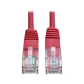 Tripp Lite Cat5e 350MHz Molded Patch Cable (RJ45 M/M) - Red, 3-ft.(N002-003-RD)