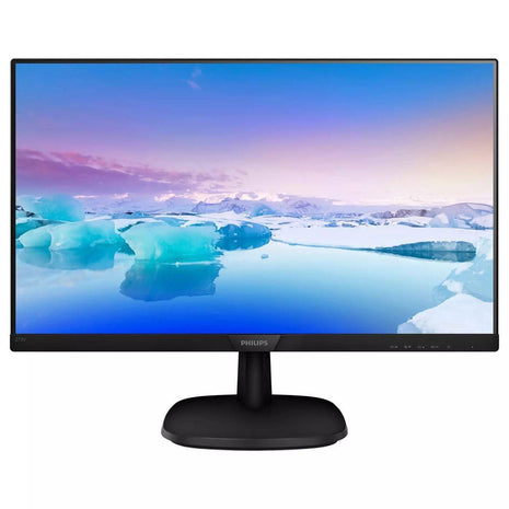 PHILIPS 273V7QJAB 27 inch Frameless Monitor, Full HD 1920x1080, IPS, Built-in Speakers, VESA, 4Yr Advance Replacement Warranty