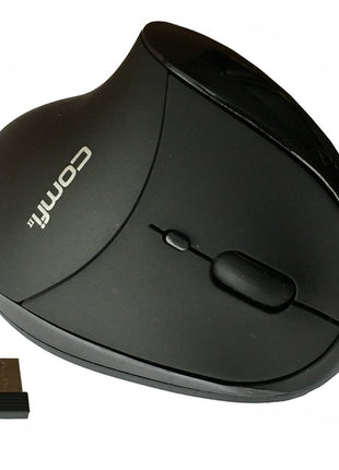 Comfi II Wireless Ergonomic Computer Mouse EM011-BKW, Black