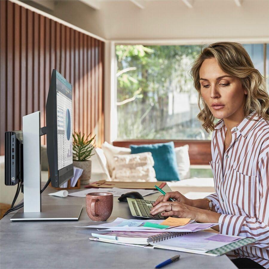HP Elite Mini 800 G9 Desktop Computer - Intel Core i7 14th Gen i7-14700T - 16 GB - 512 GB SSD - Desktop Mini - Intel Q670 Chip - Windows 11 Pro - Intel UHD Graphics 770 DDR5 SDRAM - English Keyboard -