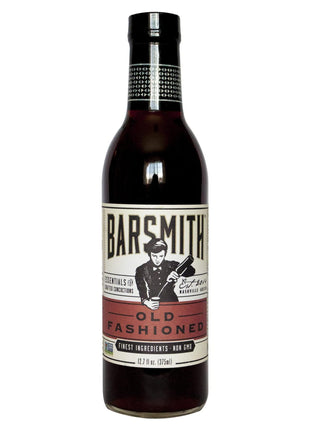 Barsmith Old Fashioned Mix - Classic Whiskey Drink Mixer w/Sweetness, Cherry, Citrus & Bitters - Premium Non-GMO Drink Mixer - Perfect for Bourbon Cocktails & Home Bars - 12.7 oz Bottle (Pack of 1)